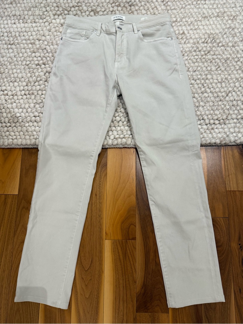 2 Pairs FRAME L’Homme Slim Soft Brushed Pant Jeans 31/30 $550 Value! - Picture 9 of 15